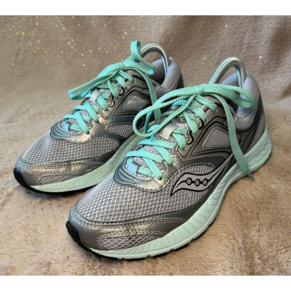 Saucony Cohesion 12 Women’s Athletic Shoes Size 8 Silver